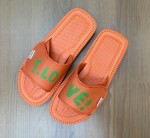 T.Love - klapki Kubota | pomarańczowe